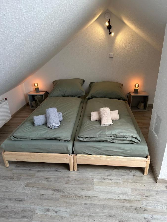 Gemuetliche Neurenovierte Dachgeschosswohnung Ерфурт Екстериор снимка